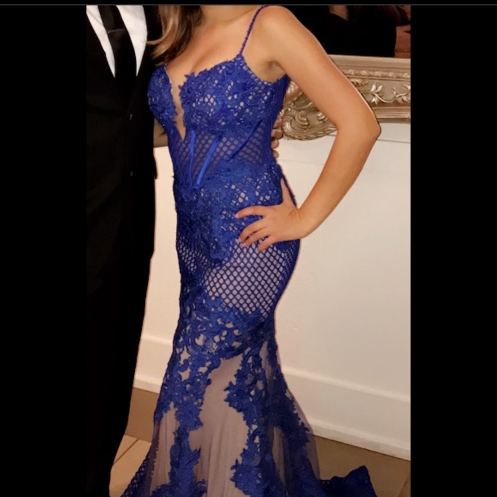 Royal Blue dress